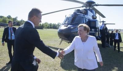 2019. augusztus 19. - A Páneurópai Piknik 30. évfordulója - Angela Merkel