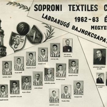 Soproni foci: múltidéző – Textiles