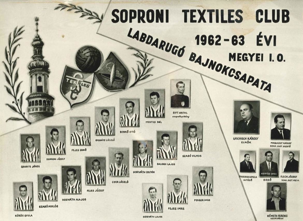 Soproni foci: múltidéző – Textiles
