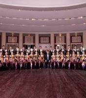 Sopronban ad koncertet a Kazah Művészeti Akadémia Népi Zenekara