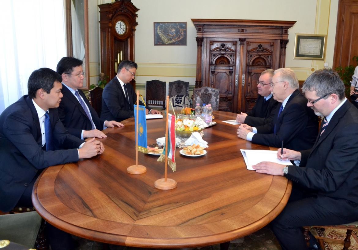 Sopronban járt a kazah nagykövet
