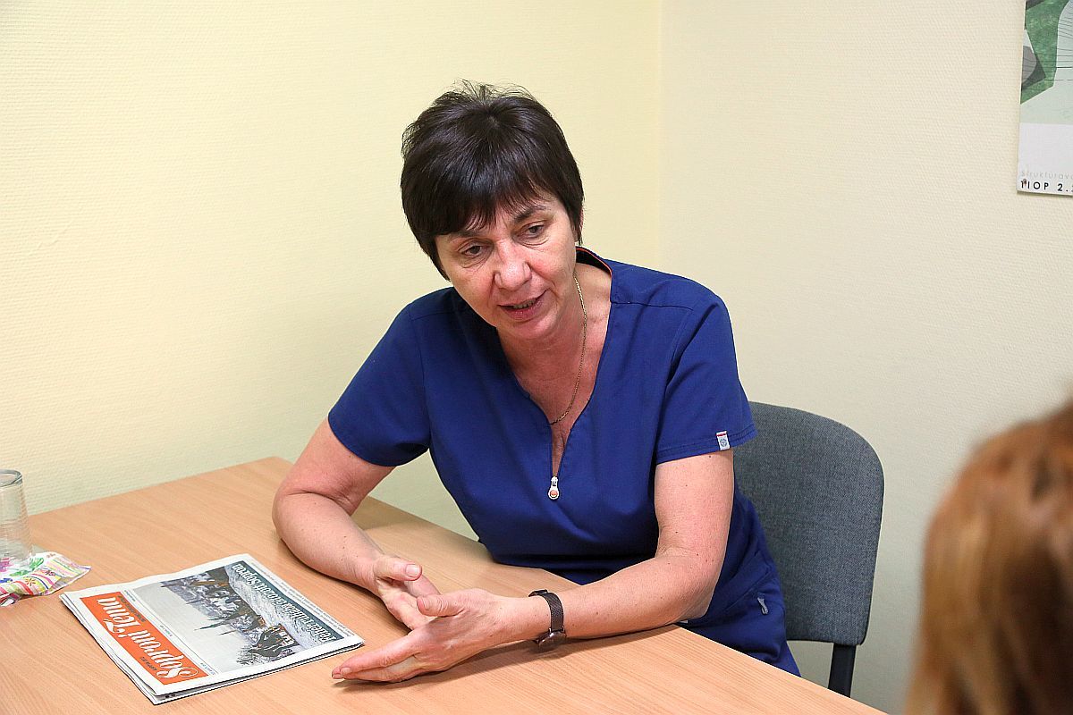 Farkas Andrea, a Soproni Gyógyközpont ápolási igazgatója